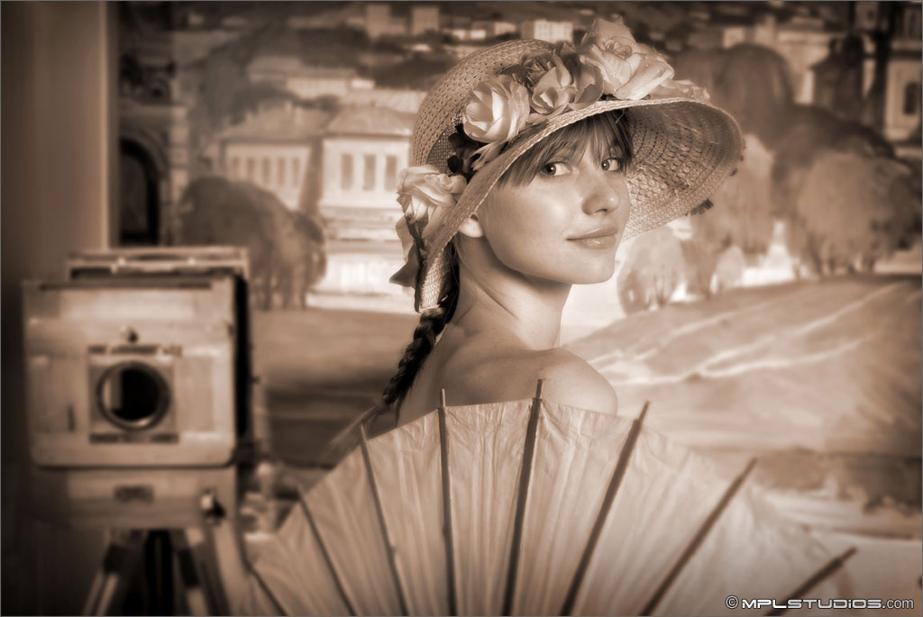 Photo #1 of Anya posing in Age of Tranquility