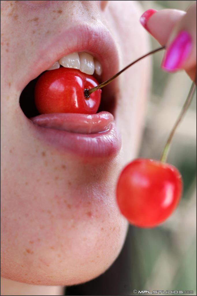 Photo #4 of Lucie posing in Wild Cherry
