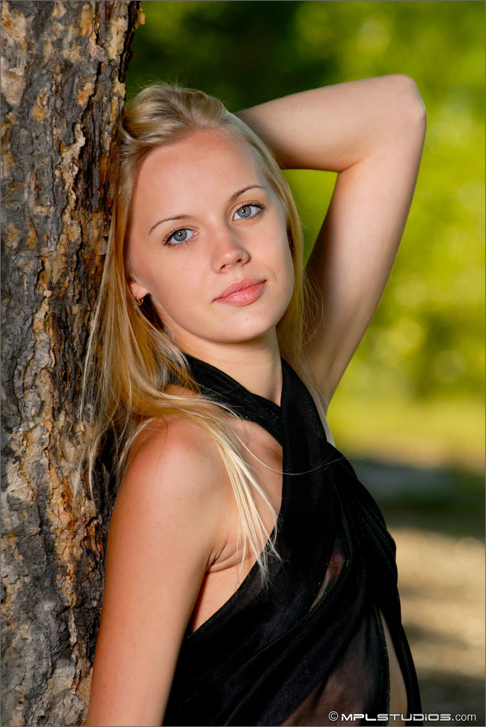 Photo #1 of Sarah posing in Forest Affair