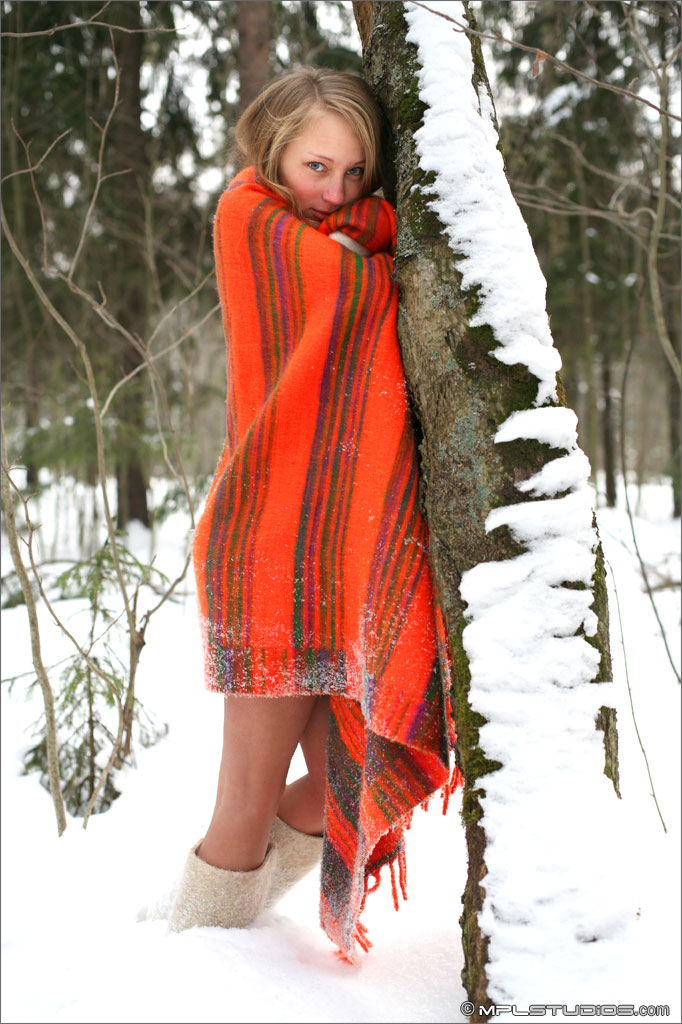 Photo #7 of Masha posing in Winter Angels