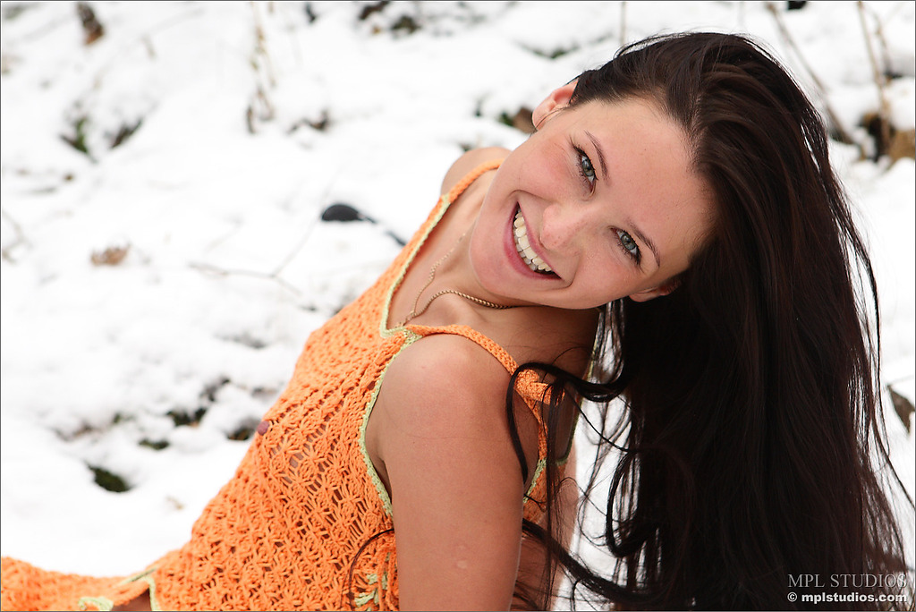 Photo #7 of Maria posing in Teach Me To Ski