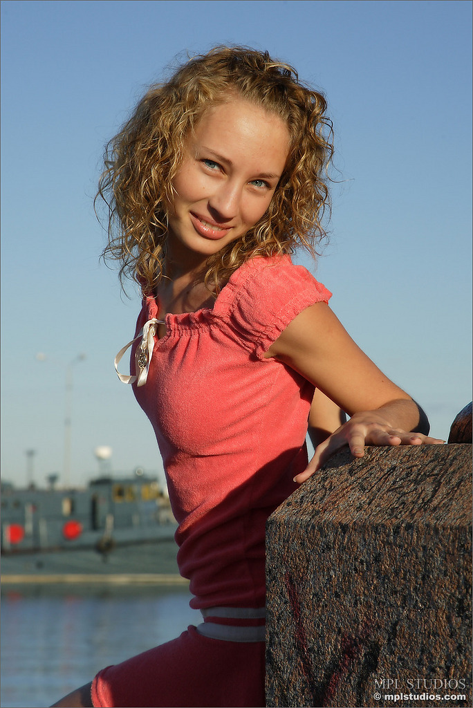 Photo #1 of Masha posing in Postcard from St. Petersburg