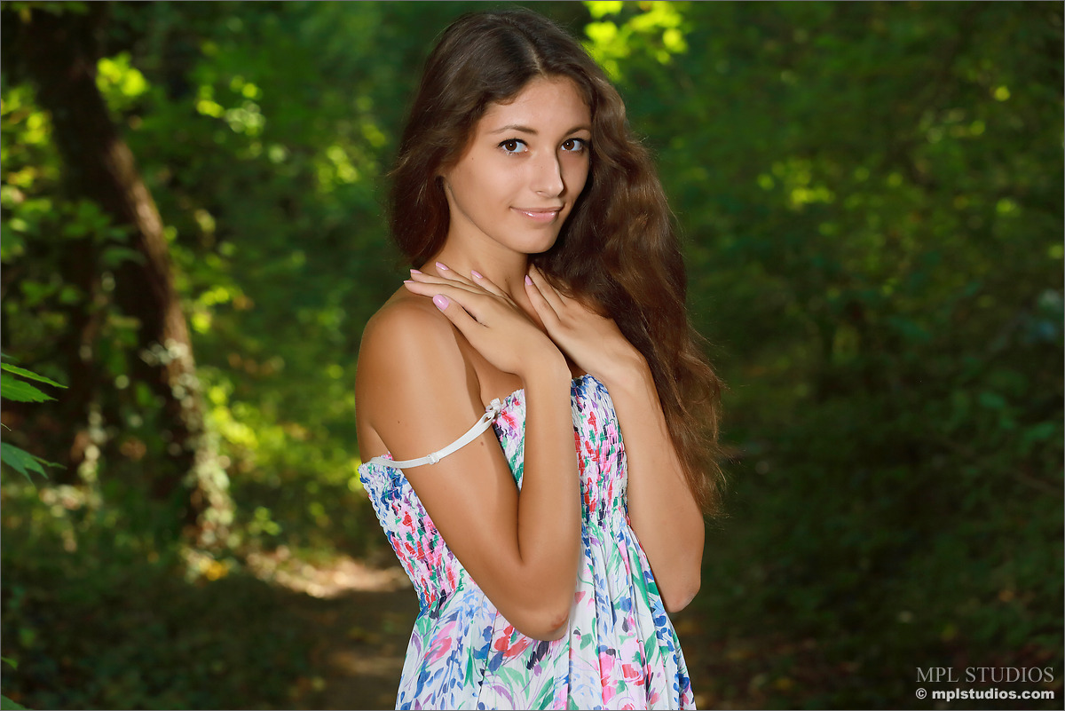 Photo #2 of Hailey posing in The Path Less Traveled