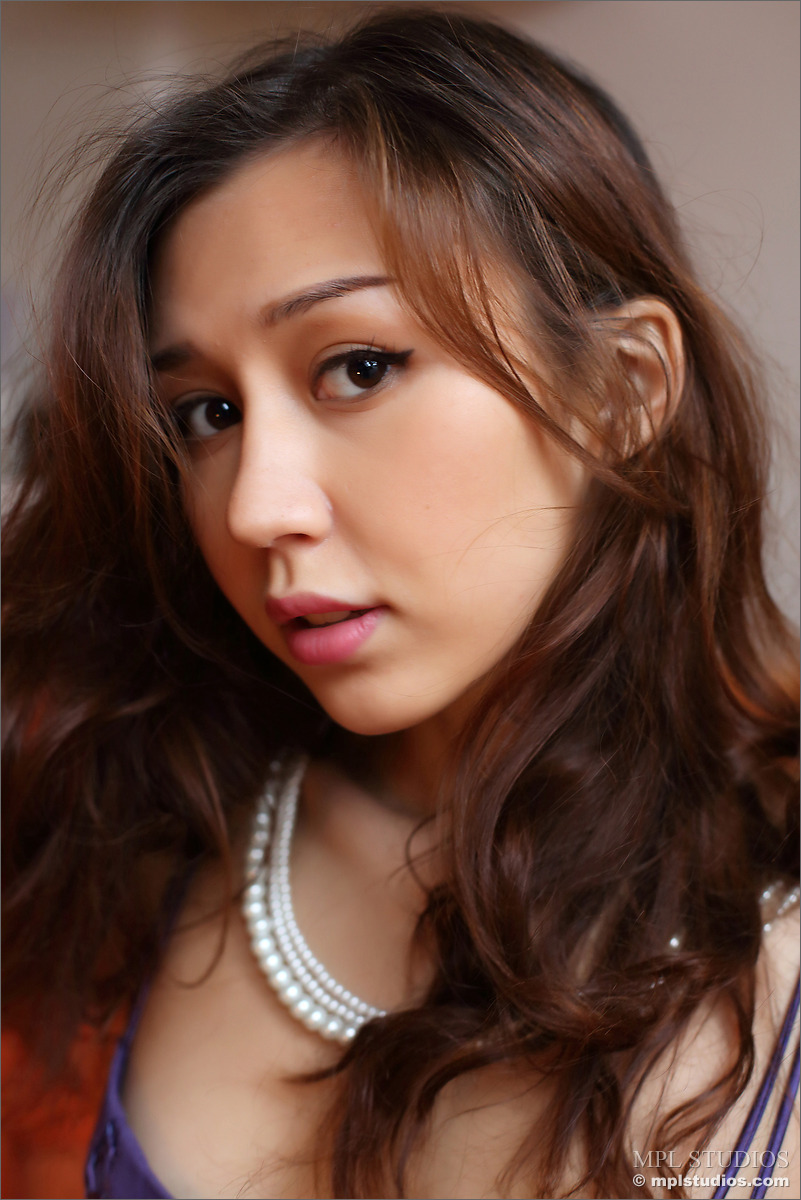 Photo #1 of Sakura posing in Pretty In Purple