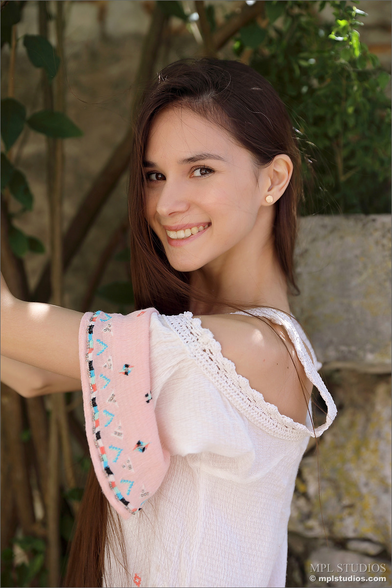 Photo #1 of Leona Mia posing in A Pink Rose