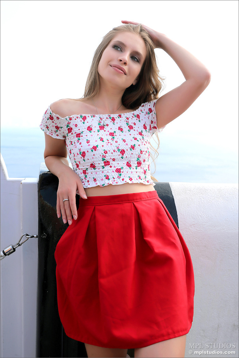 Photo #1 of Aristeia posing in Postcard from Santorini