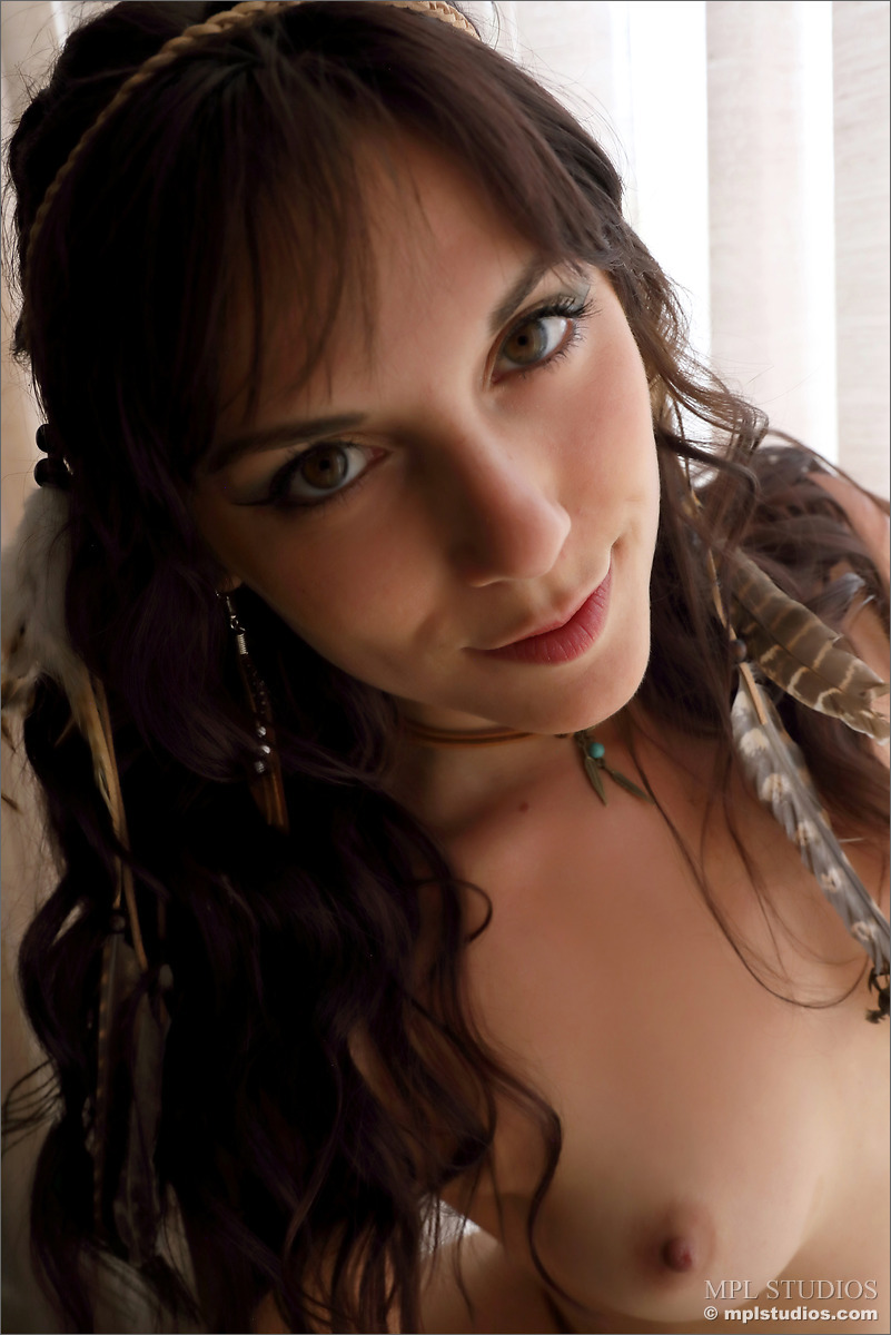 Photo #3 of Elena Generi posing in The Feather Rebellion