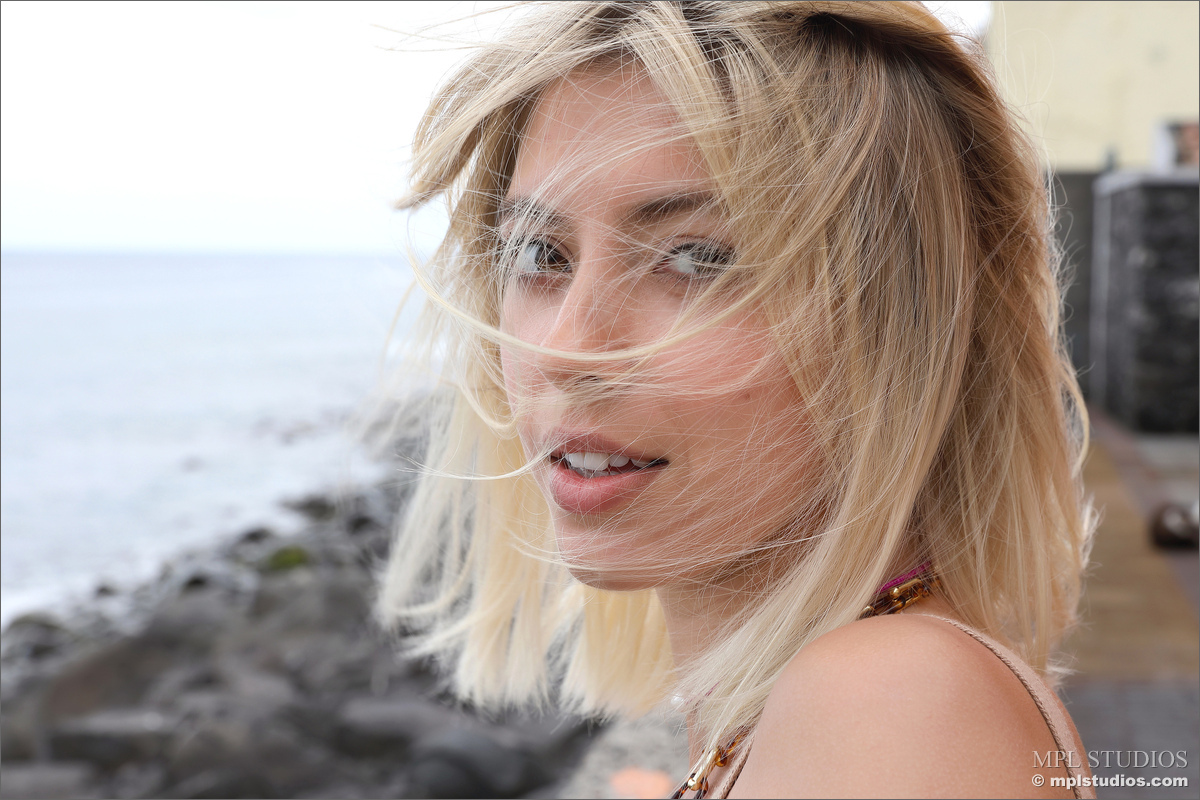 Photo #2 of Avery posing in Postcard from Paul do Mar