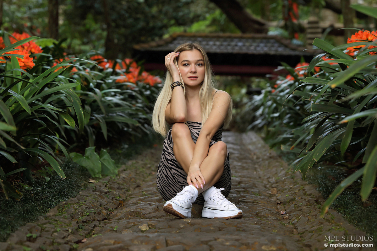 Photo #6 of Stefani posing in Postcard from Funchal