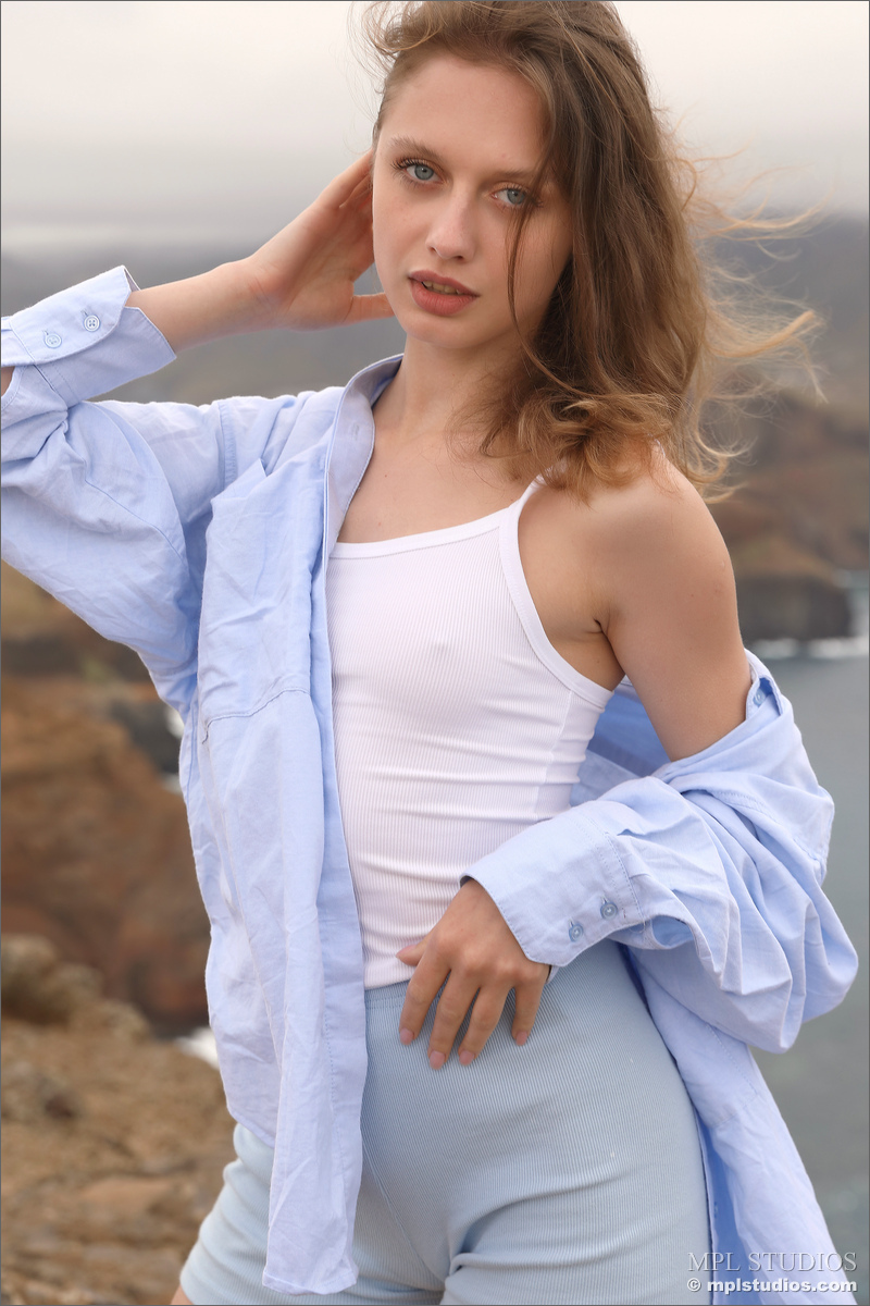 Photo #1 of Clarice posing in Postcard from Madeira