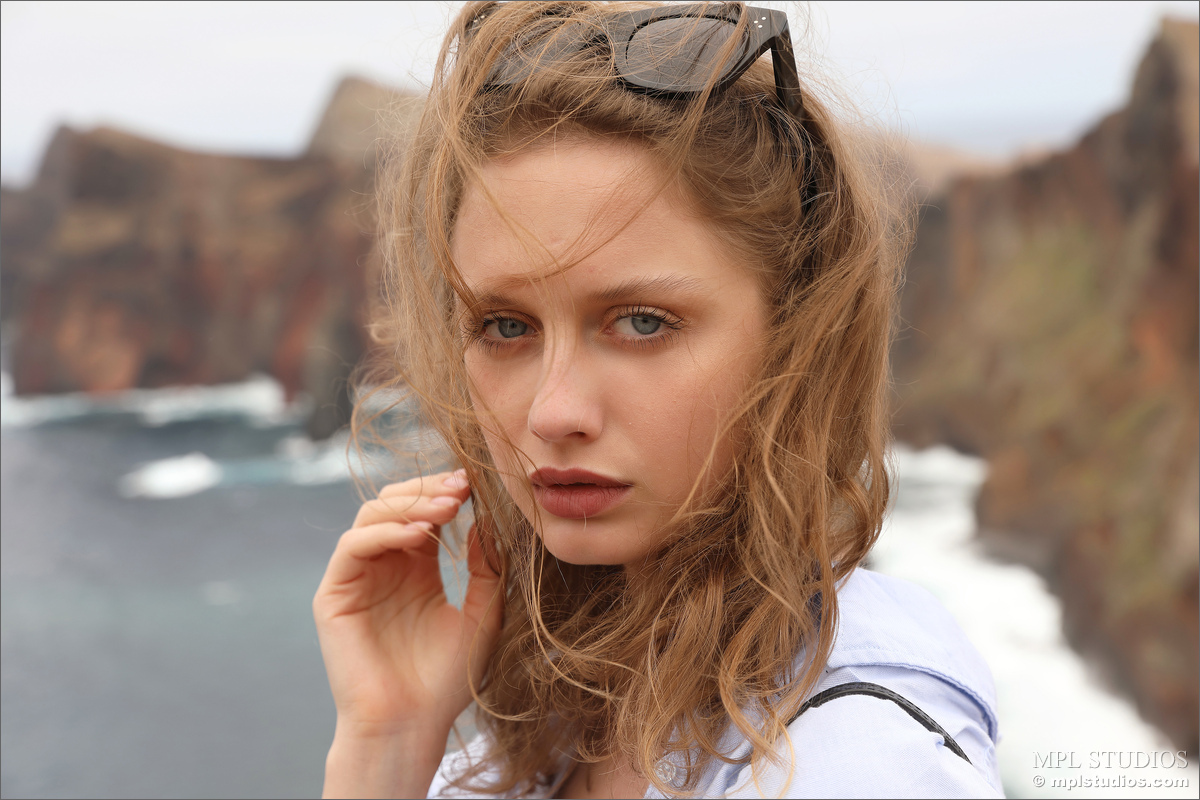 Photo #1 of Clarice posing in Postcard from Madeira